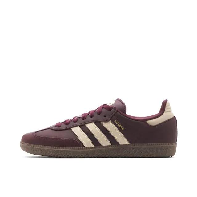 Adidas Low Shoes Adidas Samba OG Maroon Crystal Sand -Preorder