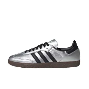 Non Slip Shoes Adidas Adidas Samba OG Silver Metallic Black Gum