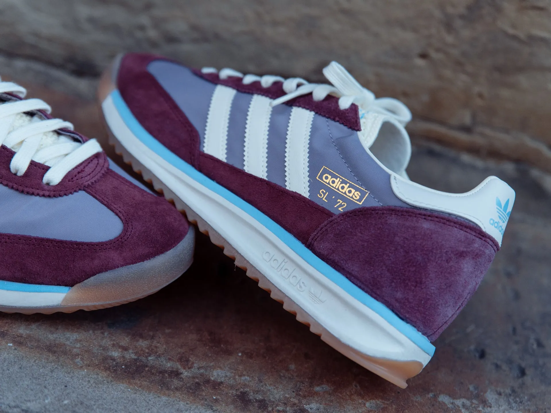 Golf Shoes Adidas 360 Adidas SL 72 RS 'Preloved Fig/Shadow Red'