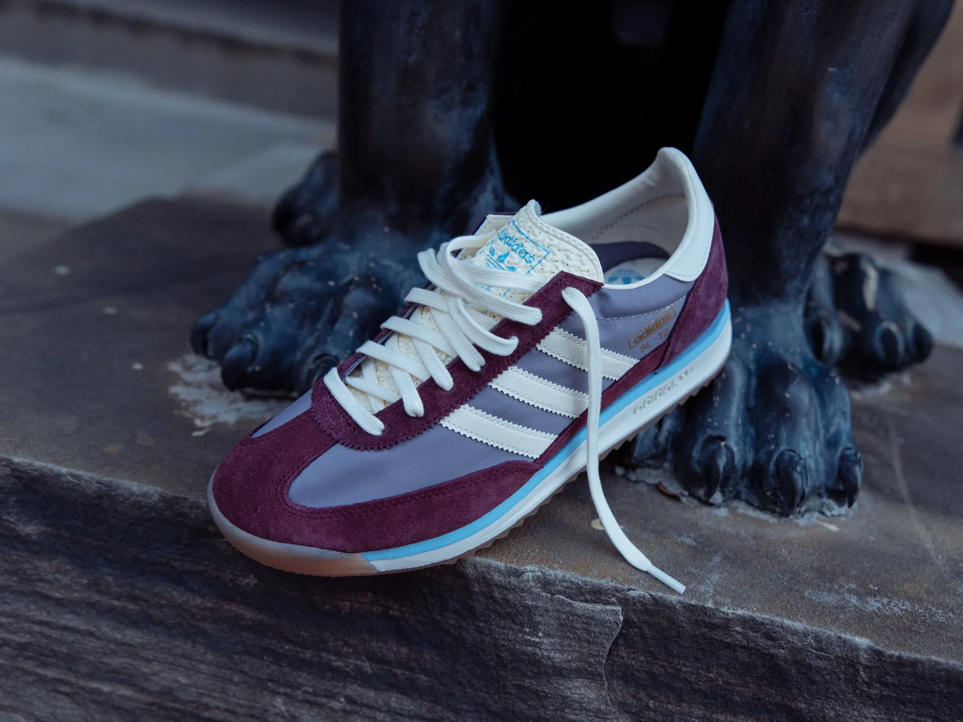 Japan Exclusive Adidas Shoes Adidas SL 72 RS 'Preloved Fig/Shadow Red'