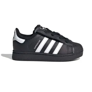 Adidas Superstar II Elastic Lace 'Black White' Toddler Shoes Adidas Daily Shoes
