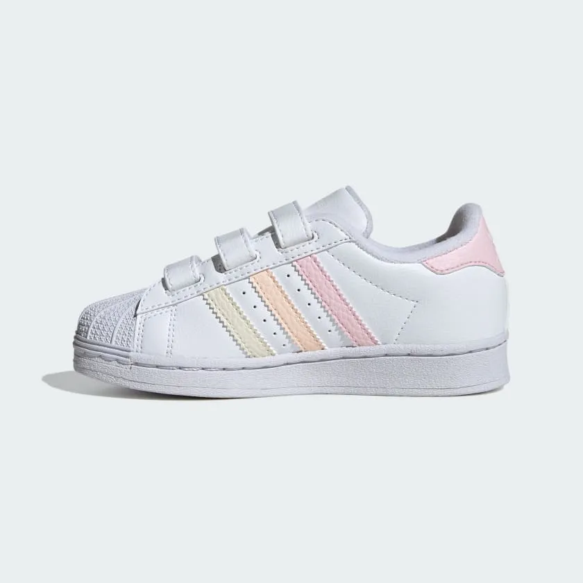 ADIDAS SUPERSTAR  KIDS - WHITE Adidas Shoes Size 6