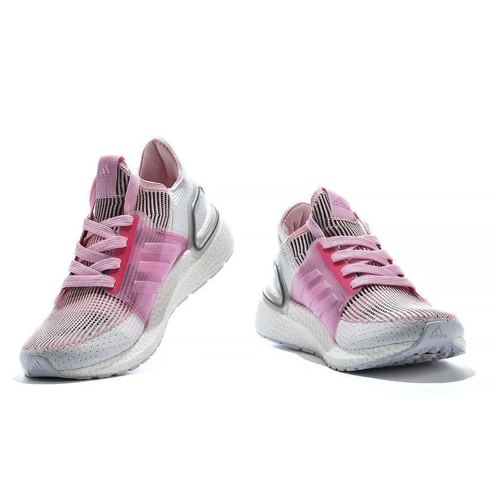 Adidas UltraBoost 19 'True Pink' Shoes Men Women Sneaker Sale All Size US 7-13 Zebra Shoes Adidas
