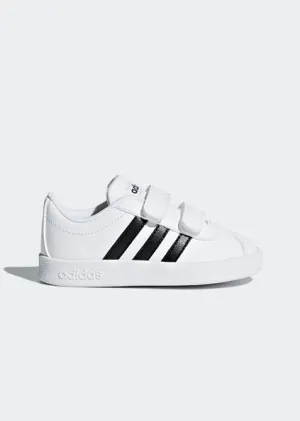 Adidas Flowboost Shoes Adidas VL Court 2.0 CMF Infant Shoes White/Black DB1839