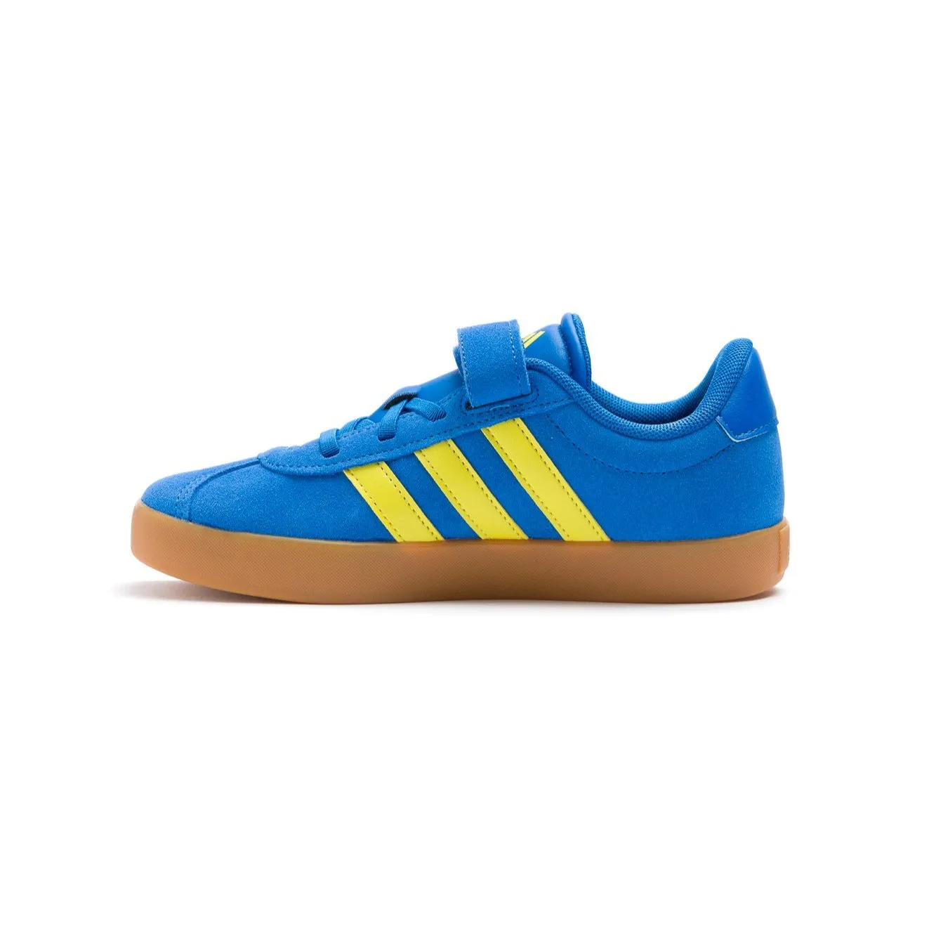 Adidas VL Court 3.0 Elastic Lace Kids Shoes - Royal/Yellow Best Adidas Running Shoes 2025 Review