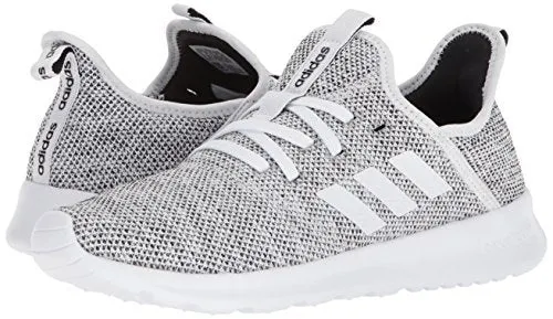 adidas Women's Cloudfoam Pure Running Shoe, white/white/black, 8 Medium US Adidas Aruku Shoes