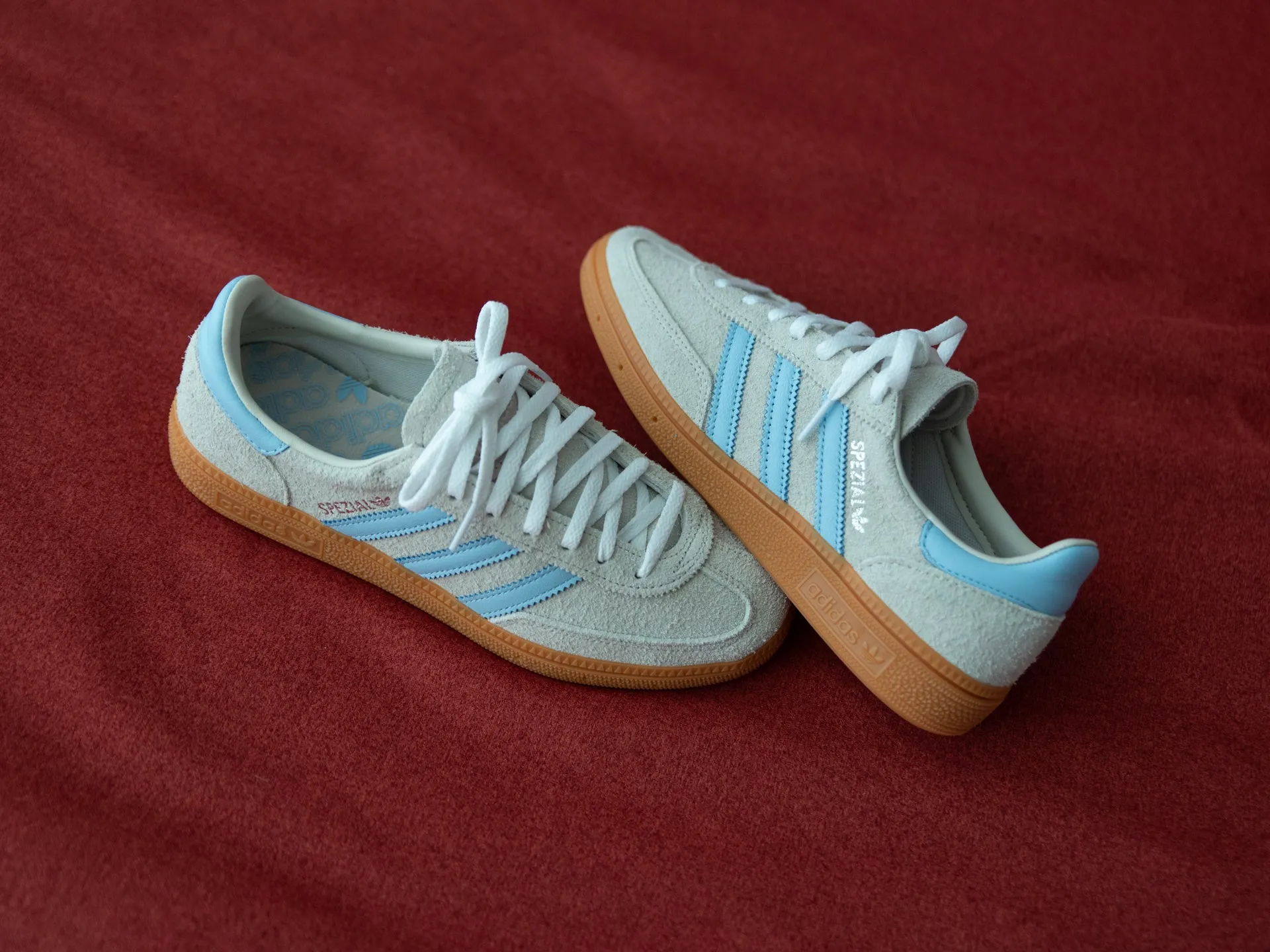 Adidas Coursecup Golf Shoes Adidas Women's Handball Spezial 'Alumina/Clear Sky'