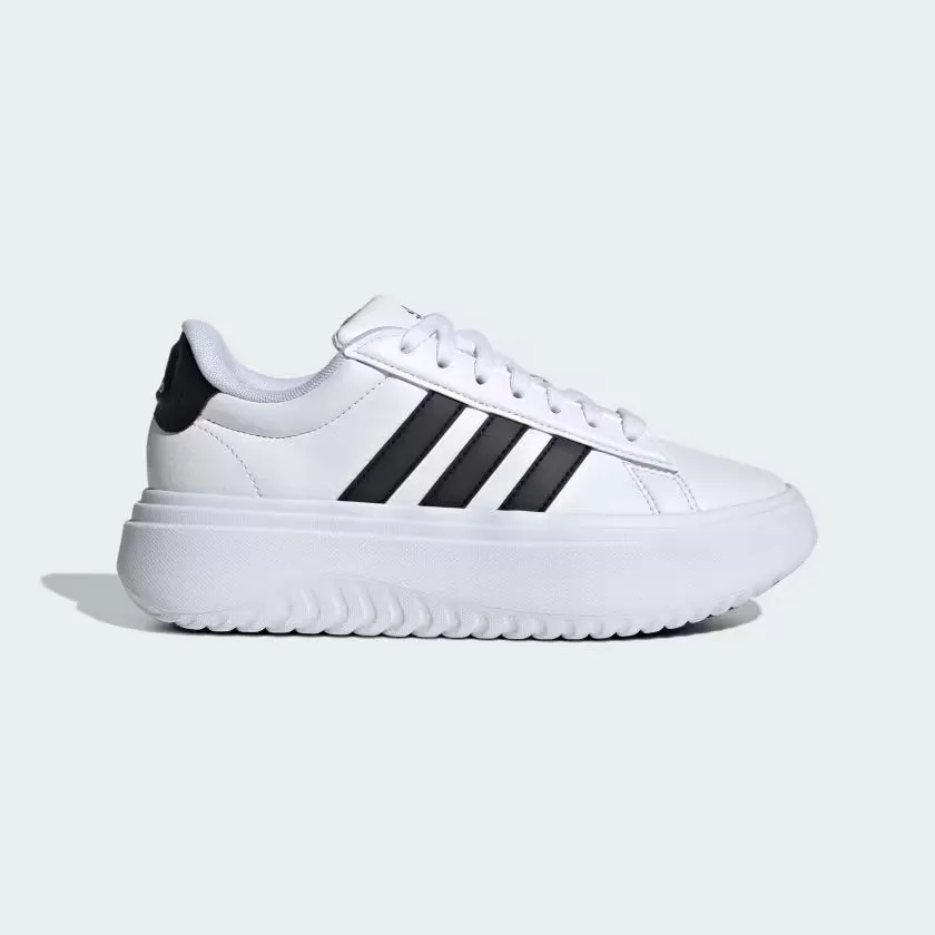 Adidas -  Women's shoes grand court platform white/black Adidas Parley Running Shoes