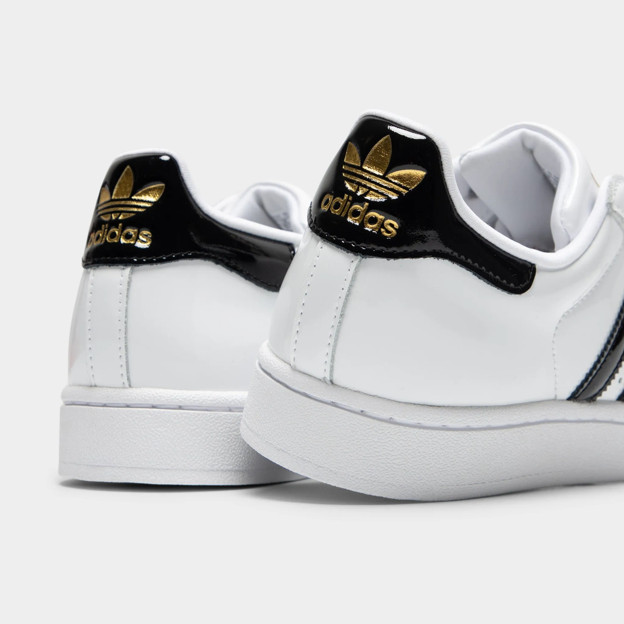 adidas Women's Superstar II White / Core Black - Gold Metallic Adidas Grand Court Alpha 00s Shoes