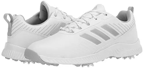 adidas Women's W Response Bounce 2 Golf Shoe, FTWR White/Silver Metallic/Grey Two, 8.5 Medium US Adidas Unisex Shoes