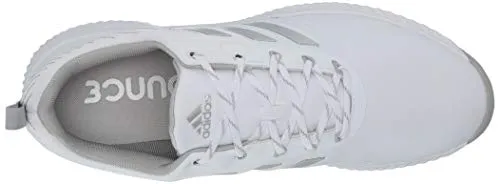 adidas Women's W Response Bounce 2 Golf Shoe, FTWR White/Silver Metallic/Grey Two, 8.5 Medium US Adidas Ag Football Shoes