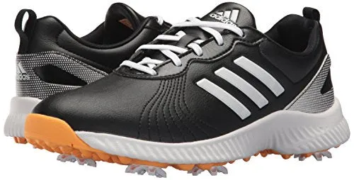 Adidas Crazy Iiinfinity Shoes adidas Women's W Response Bounce Golf Shoe, core Black/FTWR White/Real Gold s, 6 Medium US