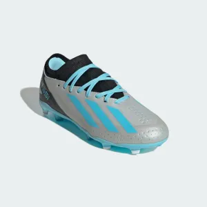 New Adidas Running Shoes 2025 ADIDAS X CRAZYFAST MESSI.3 FIRM GROUND BOOTS - SILVER