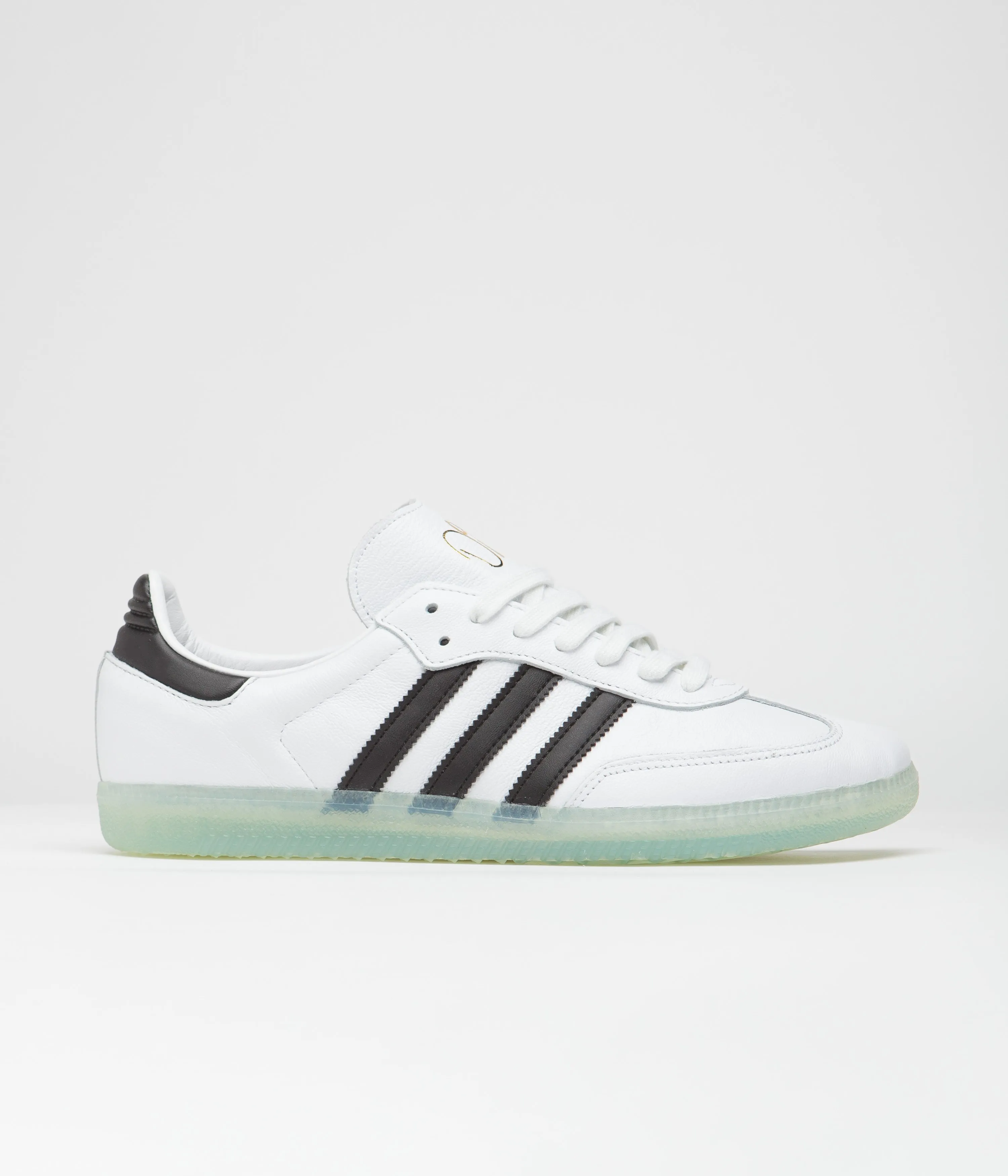 Adidas x Dill Samba Shoes - FTWR White / Core Black / Gold Metallic Barricade Tennis Shoes Adidas