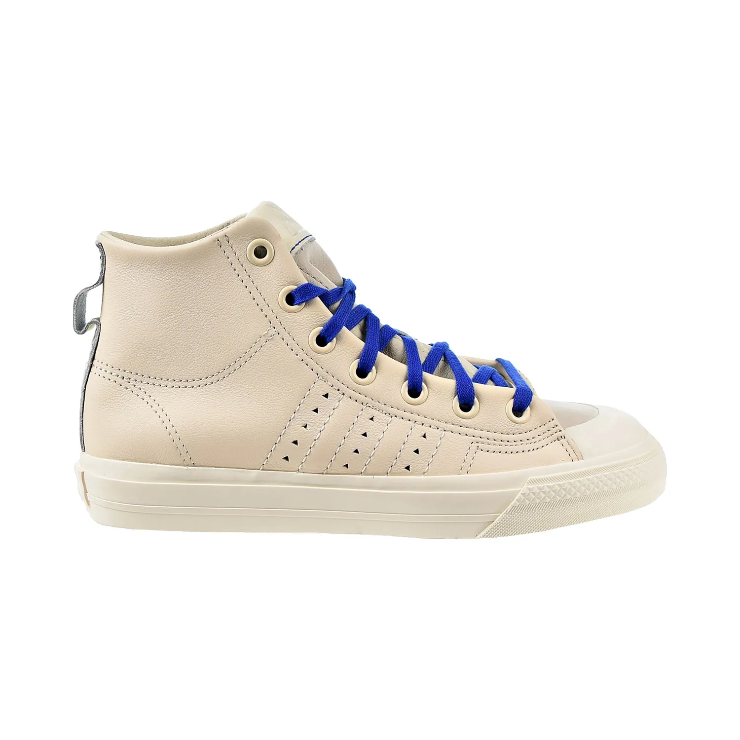 Adidas Shoes No Laces Adidas X Pharrell Williams Nizza Hi RF Men's Shoes Neutral-Royal Blue