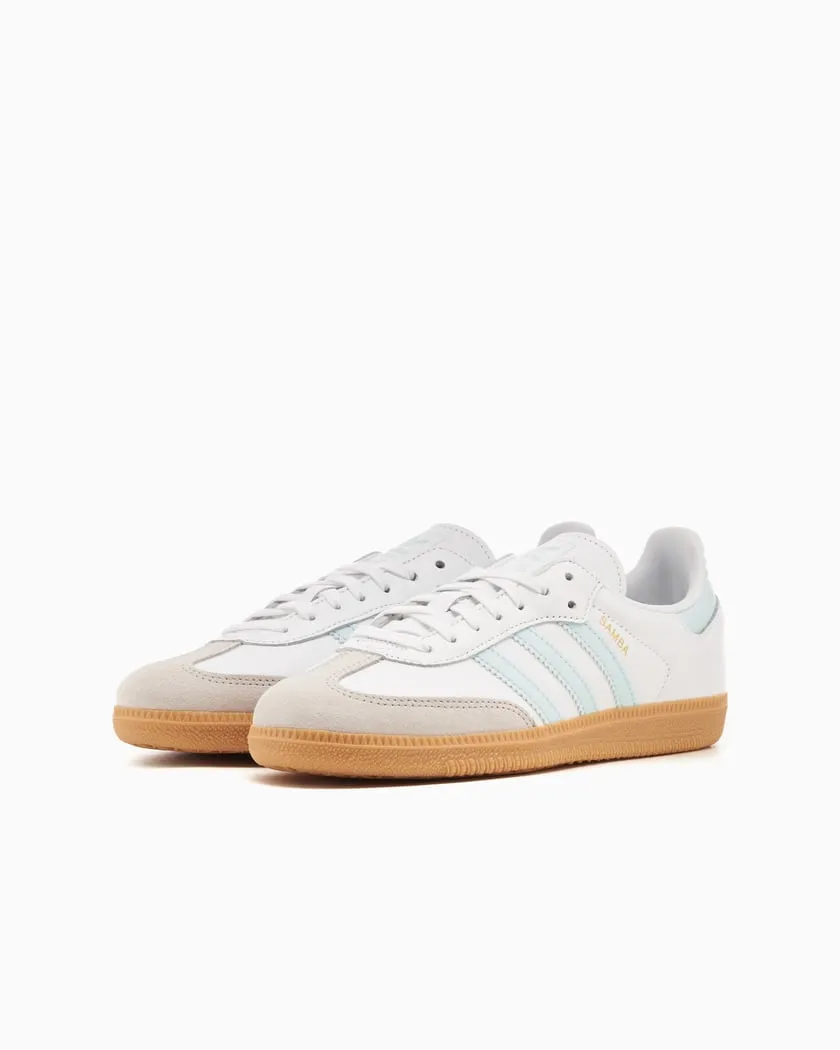 Adidas Nmd Adidas Kids' Samba Og Shoes - White / Semi Flash Aqua