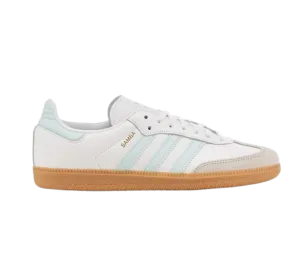 Adidas Running Running Shoes Adidas Kids' Samba Og Shoes - White / Semi Flash Aqua