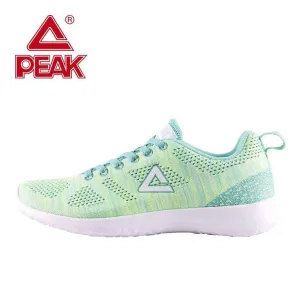 PEAK Women Walking Shoes Breathable Textile Lace Up Cushion Women Platform Sneakers Sport Flats Jogging Walking Shoes Zapatillas Sneakers For Basketball