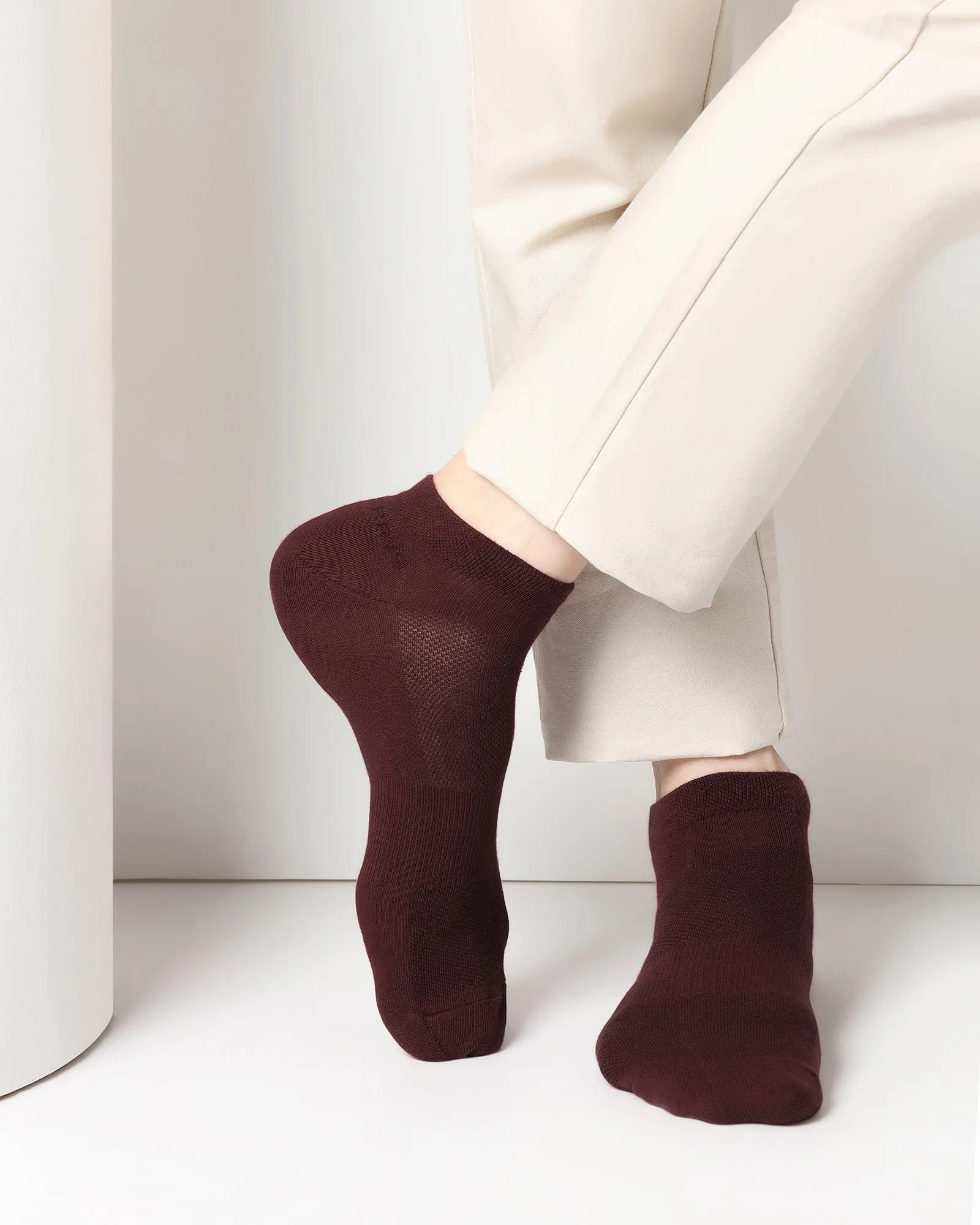 8 Lace Up Work Boots Cotton Multi Color Knitted Socks - Vacau