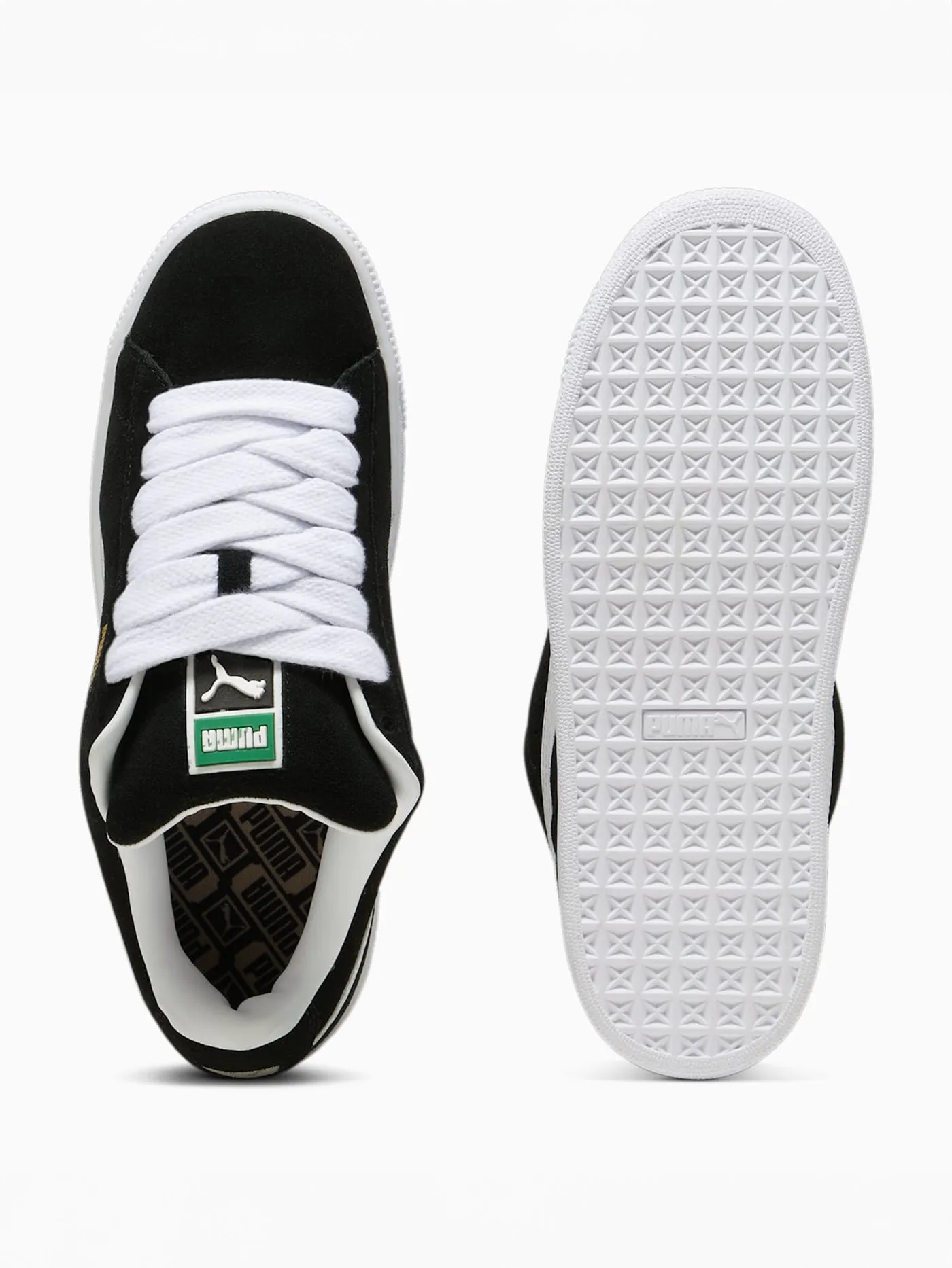 Asics Shoes Gt 2000 12 Suede XL Puma Black/Puma White Shoes