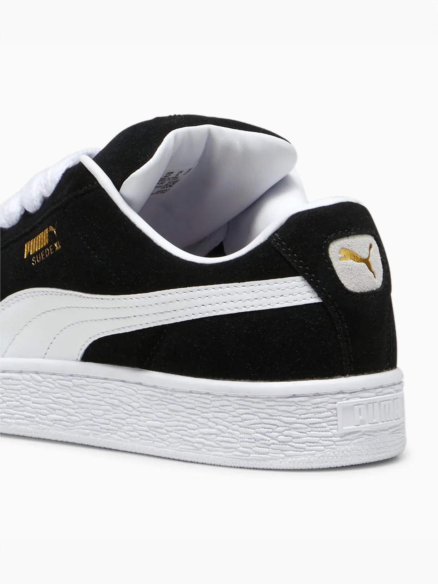 Suede XL Puma Black/Puma White Shoes Asics Flat Shoe