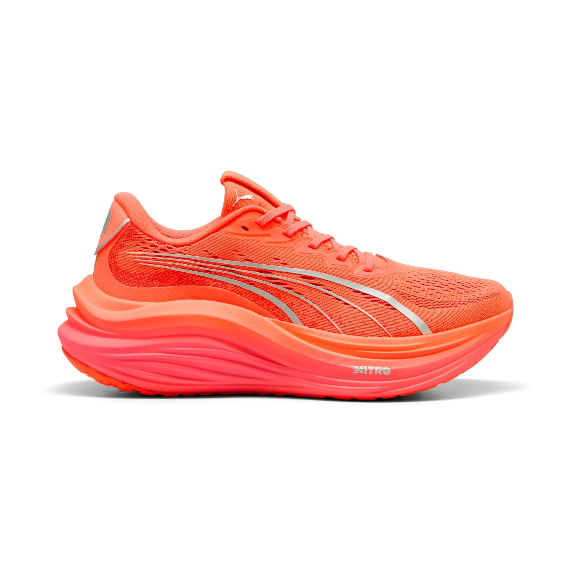Customize Your Own Asics Wrestling Shoes Puma MagMax NITRO Glowing Red-Peach Frost Men