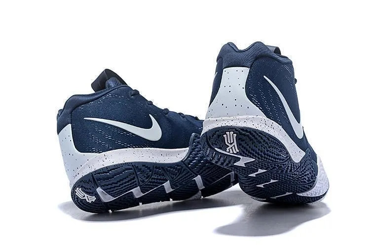 Paris Asics Volleyball Shoes Nike Kyrie 4 Navy White Men Basketball Shoes !!! CYBER MONDAY SALE !!!