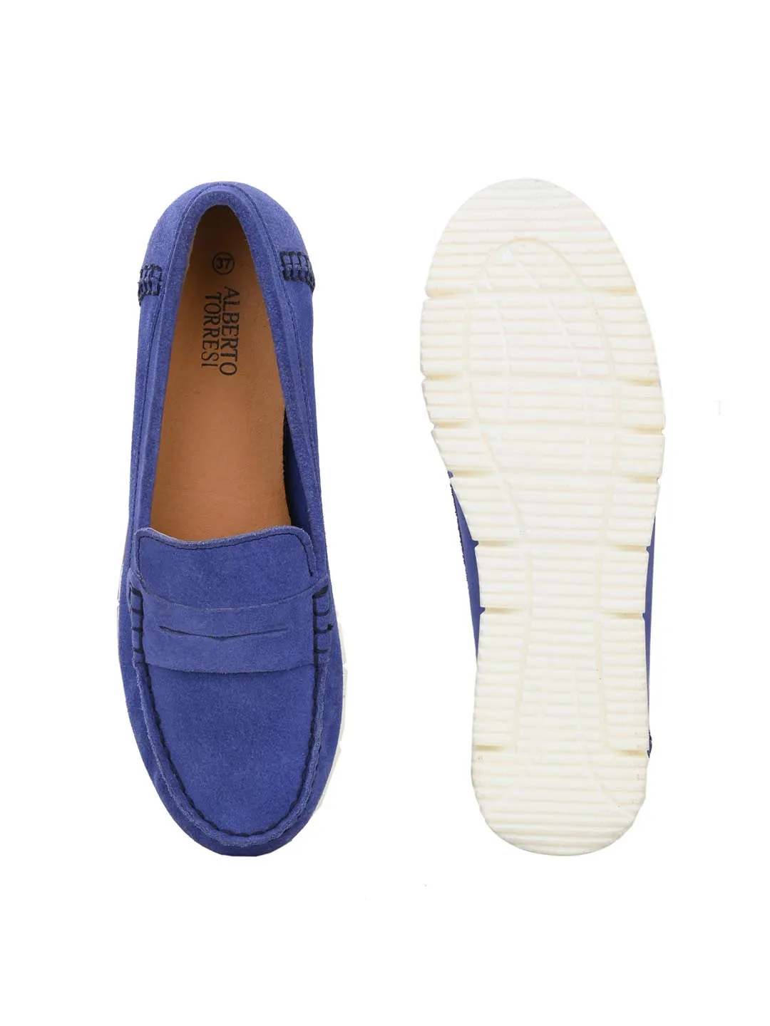 Christmas Loafers Alberto Torresi All Day Suede Thick Sole Loafer/ Sneaker for Women