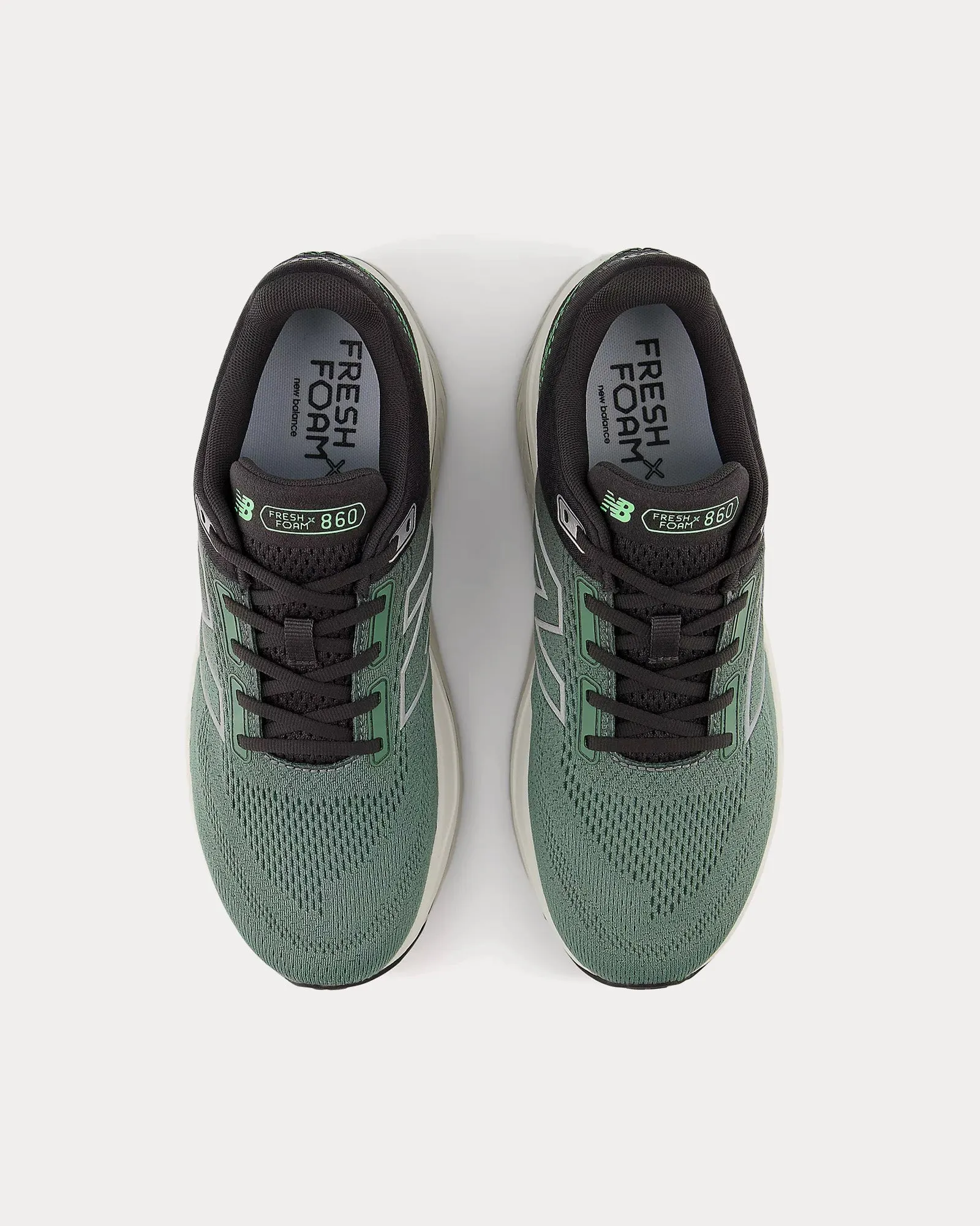 Fresh Foam X 860v14 Dark Juniper / Black Cement / Grey Matter Running Shoes New Balance 574 Size 14