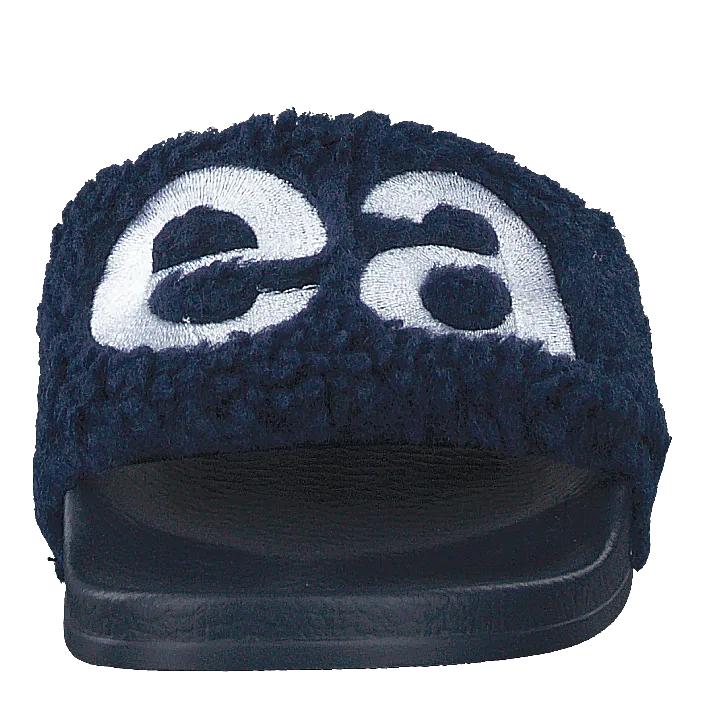 Alex Pile Navy Woody Flip Flops