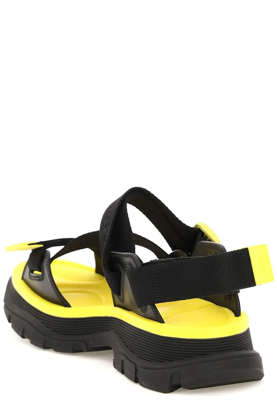 Alexander McQueen Touch Strap Sandals Bare Sandals