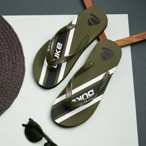Duke Men Flip-flops (FWC1656) Slip-on Shoes Waterproof
