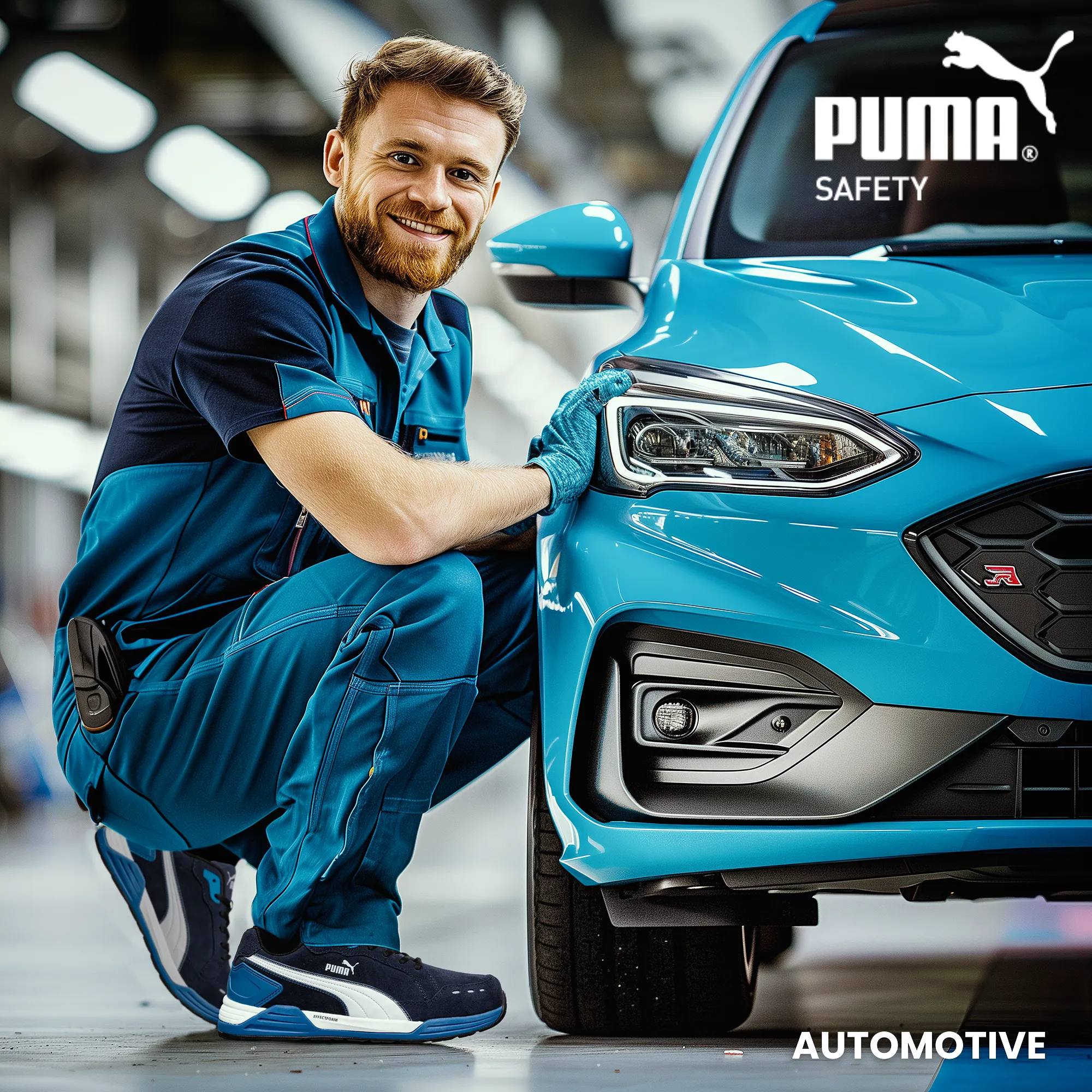 Asics Gel Walking Shoe PUMA Airtwist Blue/White (PUM644627)