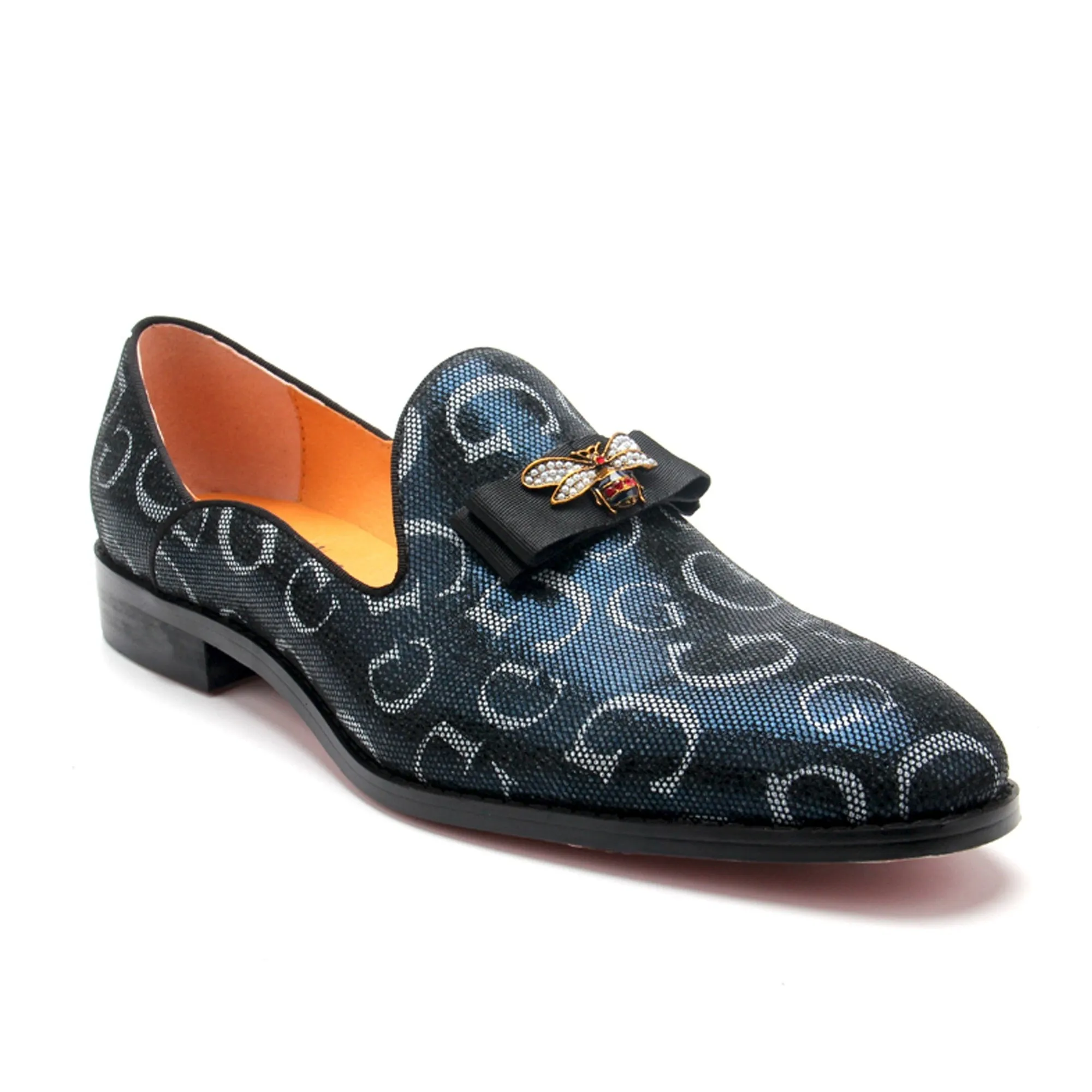 Rossi Luxx4- Red bottom Luxury Designer Leather Loafers For Men Tux Loafers