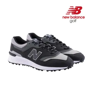 574 New Balance Maroon New Balance Mens 997 SL Golf Shoes - Spikeless - Black/Grey - All Sizes