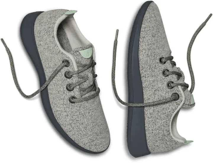 Heel Lock Lacing Running Shoes Allbirds Wool Runners - Ursa Minor (Dark Grey Sole) EX