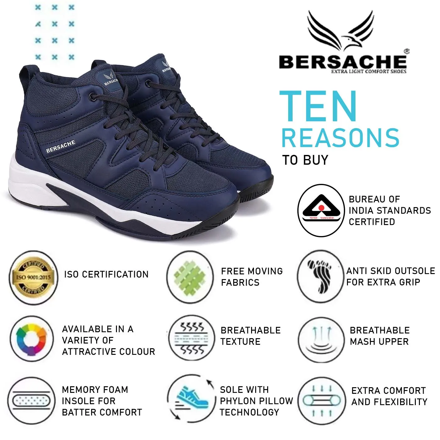 Squishmallow Slippers Size Bersache Sports Running  Shoes For Men  (Blue-9068)