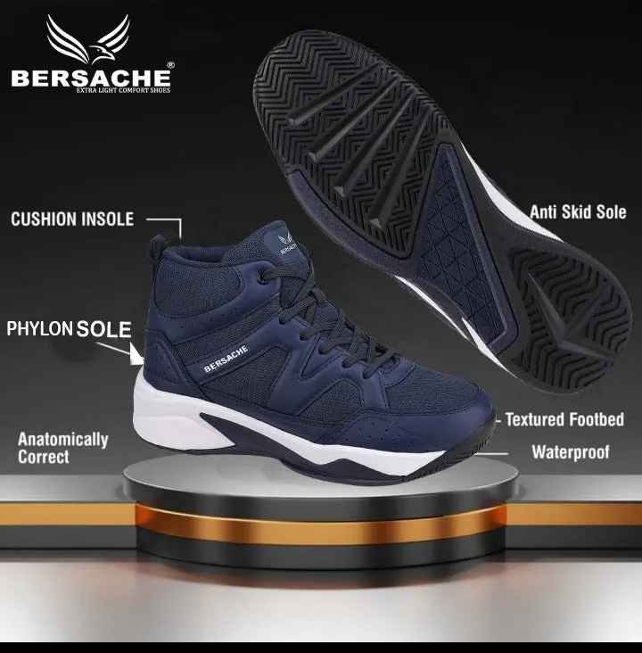 Bersache Sports Running  Shoes For Men  (Blue-9068) Arthur Slippers