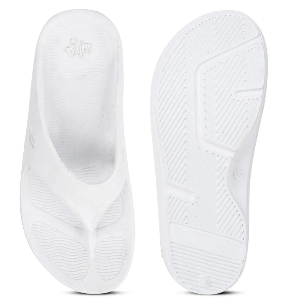 Cabbage Patch Slippers A-HA Casual White Slippers For Men STEP-STAR By Liberty