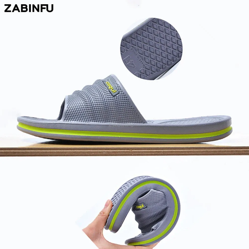 Most Comfortable House Slippers Men Summer Comfortable Non-slip Platform EVA Slippers Lightweight Shoes