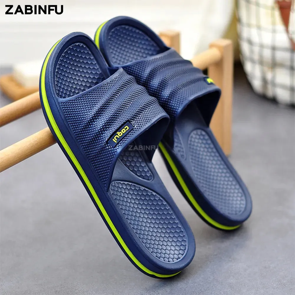 Men Summer Comfortable Non-slip Platform EVA Slippers Lightweight Shoes Foal Slippers