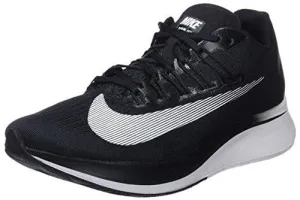 Nike Women's Zoom Fly Running Shoes-Black/White/Anthracite-9 Asics Footy Shoes