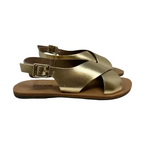 Sandals Turks ANACAPRI Metallic Slingback Sandals