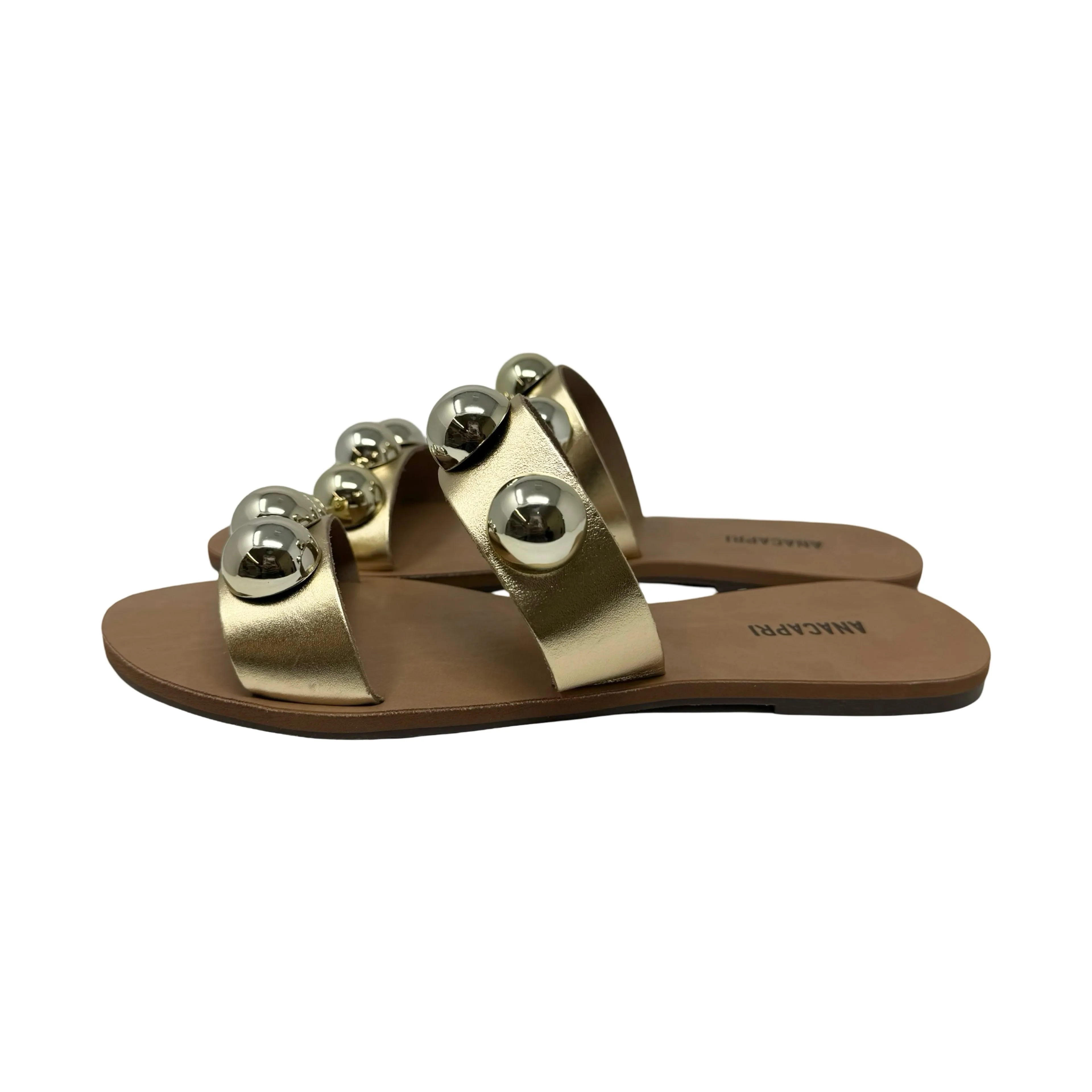 Sandals Whitehouse ANACAPRI Metallic Studded Sandals