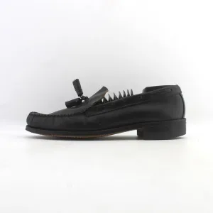 ANDHURST . Suede Loafers With Gold Buckle