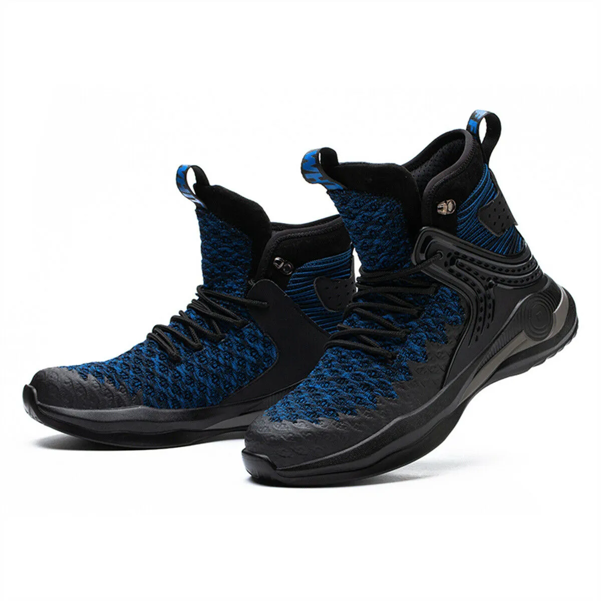 Pro Work Boots Waterproof Ankle High Safety Shoes for Men Steel Toe Anti-Pierce Reflective Industrial Shoe