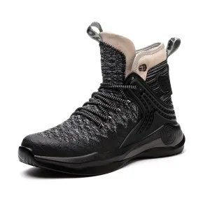 Flatstep Work Boots Ankle High Safety Shoes for Men Steel Toe Anti-Pierce Reflective Industrial Shoe