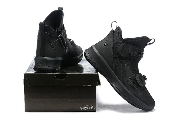 Asics Waterproof Trail Shoes Nike Lebron Soldier XIII 13 All Black Men Sneaker Shoes Sale Size US7,8,8.5,9,10,11,12