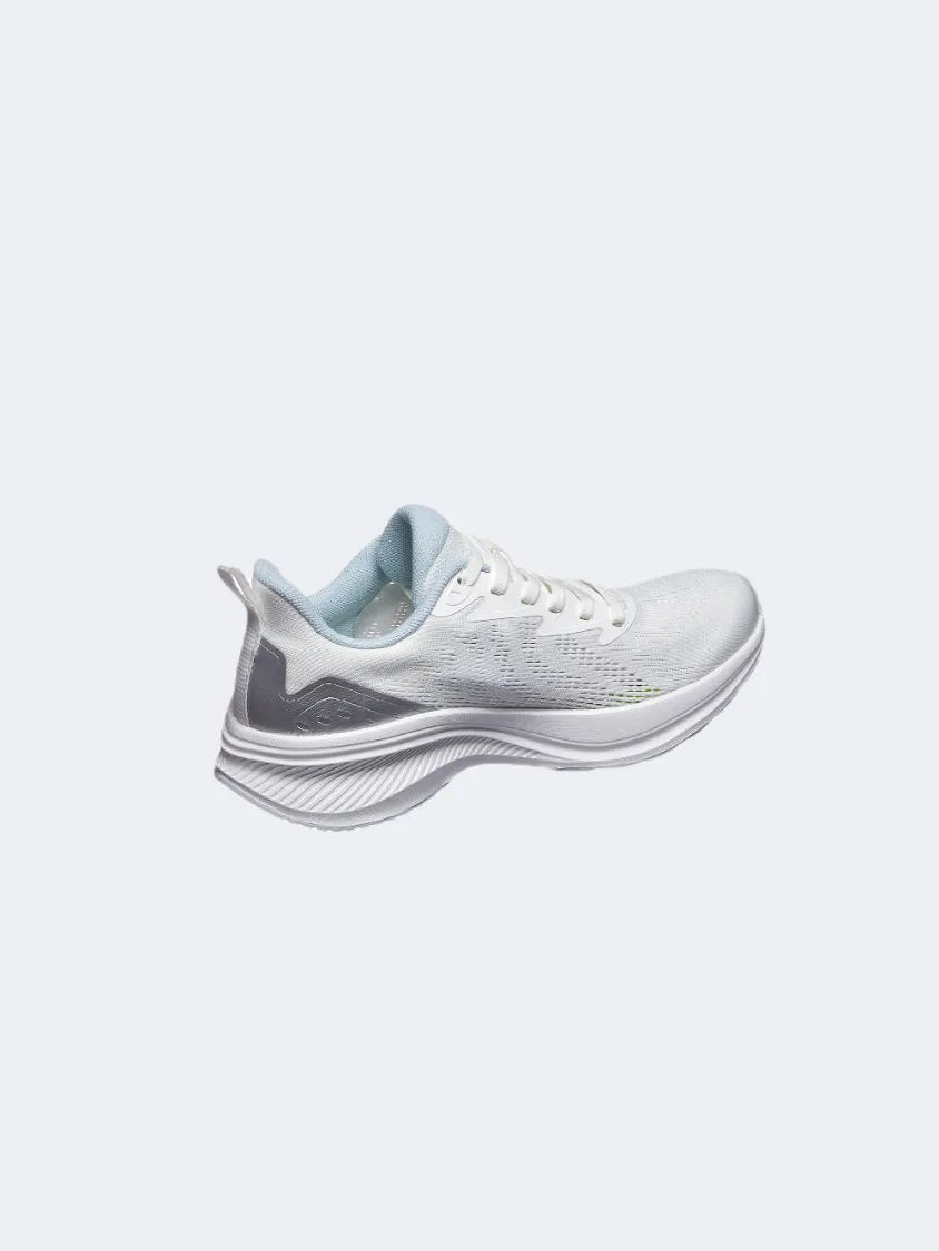 Anta Basic Women Running Shoes White/Silver/Blue Running Shoes In Wide