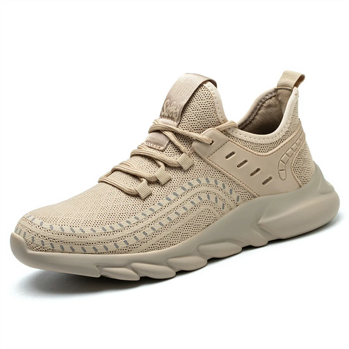 Anti-Pierce Work Safety Steel Toe Boot Lightweight Breathable Construction Boots Lite Work Boots